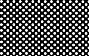 Sophisticated Black Polka Dot Wallpaper Wallpaper