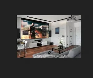 Sophisticated Home Entertainment Setup Wallpaper