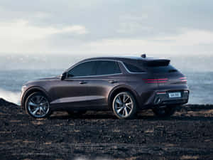 Sophisticated Luxury - Genesis Gv70 Suv Wallpaper