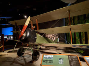 Sopwith Triplane Exhibitat Museum Wallpaper