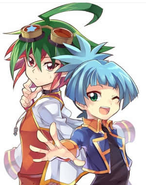 Sora Shiunin Striking A Confident Pose Wallpaper