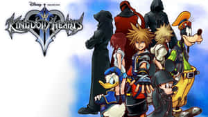 Sora Standing Strong In A Kingdom Hearts Adventure Wallpaper