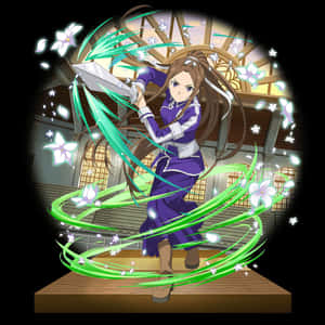 Sortiliena Serlut - Courageous Knight Wallpaper