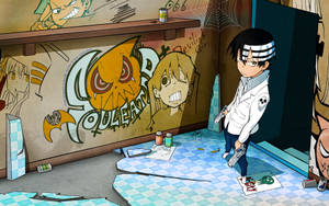 Soul Eater Characters Graffiti Wallpaper