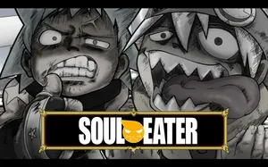 Soul Eater Characters Wacky Faces Wallpaper