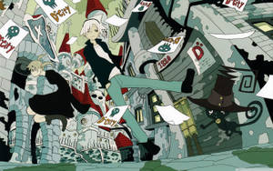 Soul Eater Maka And Soul Wallpaper