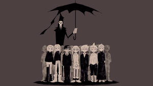 Soul Eater Shinigami And Dwma Kids Wallpaper