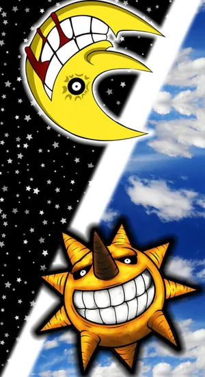 Soul Eater Sun And Moon Wallpaper