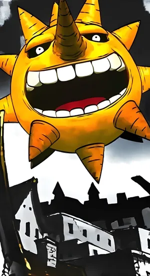 Soul Eater Sun Character Wallpaper