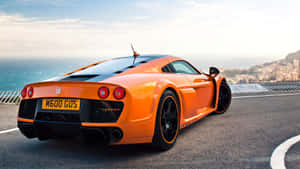 Souped-up Orange Noble M600 Wallpaper