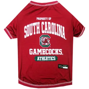 South Carolina Gamecocks Red T-shirt Design Wallpaper