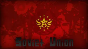 Soviet Union Flag Logo With Stars Wallpaper