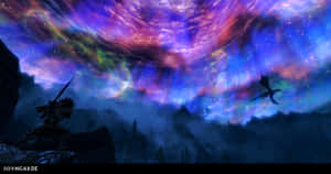 Sovngarde, The Eternal Nordic Afterlife Wallpaper