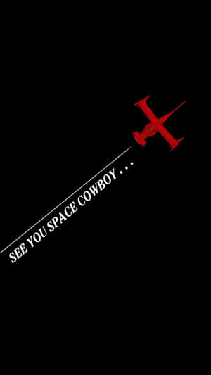 Space Cowboy Farewell Wallpaper