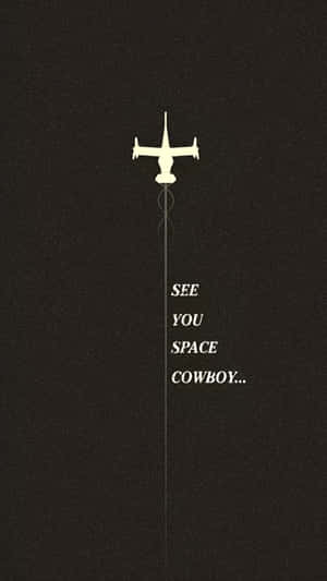 Space Cowboy Farewell Wallpaper