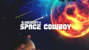 Space Cowboy Game Title Wallpaper