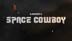 Space Cowboy Title Design Wallpaper