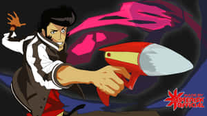 Space Dandy Space Blaster Wallpaper