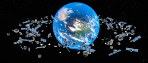 Space Debris Orbiting The Earth Wallpaper