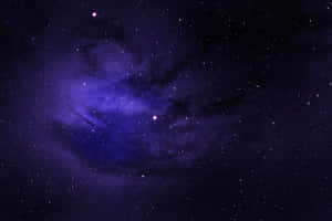 Space Galaxy Dark Purple Wallpaper