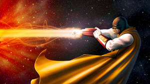 Space Ghost Firing Power Wallpaper