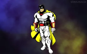 Space Ghost Yellow Cape Wallpaper