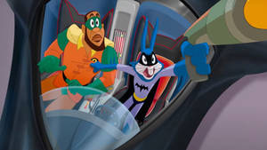 Space Jam Batman And Robin Wallpaper