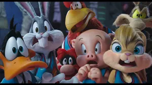 Space Jam Looney Tunes Characters Wallpaper