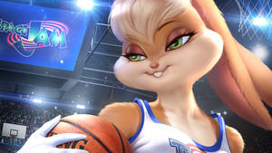 Space Jam Pretty Lola Bunny Wallpaper