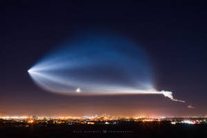 Spacex Falcon 9 Time Lapse Wallpaper