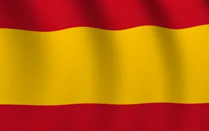 Spain Flag Red Yellow Triband Wallpaper