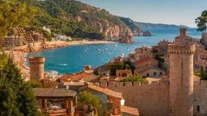 Spain Tossa De Mar Wallpaper