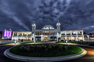Spanish City Whitley Bay Nighttime Wallpaper