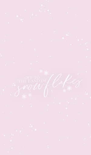 Sparkle In Pink At Christmas Time Wallpaper