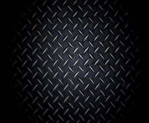 Sparkling And Silver Diamond Plate Textured Wall Wallpaper