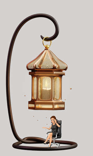 Sparkling Cityscape In The Twilight Wallpaper