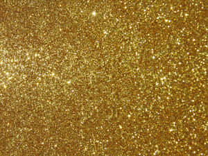 Sparkling Gold Glitter Texture Wallpaper