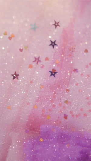 Sparkling Pastel Glitter Background Wallpaper