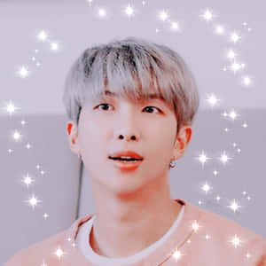 Sparkling_ Silver_ Hair_ Person_ P F P Wallpaper