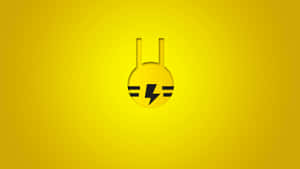 Sparkling Yellow Elekid In Action Wallpaper