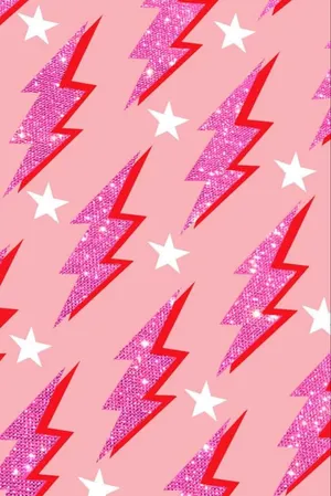 Sparkly Thunderbolts Preppy Pfp For Tiktok Wallpaper