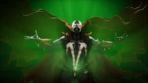 Spawn In Mortal Kombat 11: Intense Battle Action Wallpaper