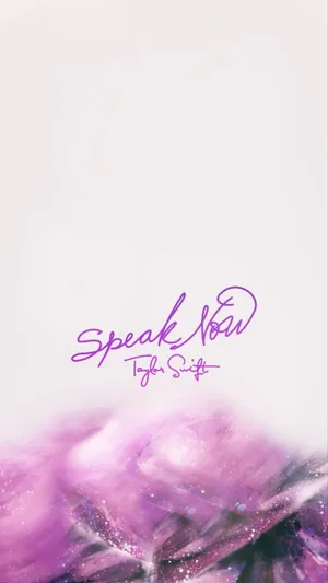 Speak Now Taylor Swift Album Art Wallpaper