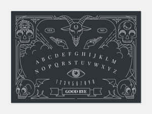 Speak To A Spirit On A Ouija Board Wallpaper