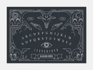 Speak To A Spirit On A Ouija Board Wallpaper
