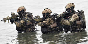 Special Forces Prepared For The Mission Wallpaper