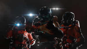 Special Ops Team Night Mission Wallpaper