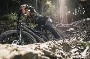 Specialized Mountain Bike In Muddy Road Wallpaper