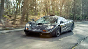 Spectacular Aura Of The Mclaren F1 Wallpaper