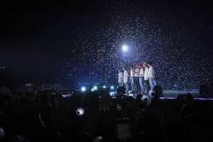 Spectacular Bts Stage Performance Wallpaper